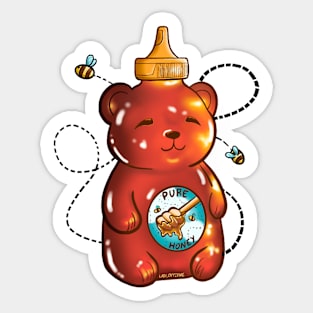 Honey Bear Sticker